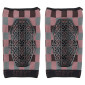 PROTECTION GENOUILLERES VTT SERYT CHECKER ANTIBACTERIEN, ANTIDERAPANTE, SANS COUTURE DAMIER GRIS/MARRON M (VENDU A LA PAIRE) 300 g -CE EN 1621.1 NIVEAU 1- 8054045280349