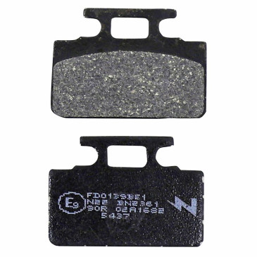 PLAQUETTE DE FREIN NEWFREN POUR SYM 50, 100 MIO 2005> AV (FD0139BE) (ELITE ORGANIQUE) 8025832413752