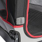 REMORQUE VELO UTILITAIRE MAXI 50Kg (DIMENSIONS L 138 x L 71x H70 cm) AVEC ROUES 16" x 3 FIXATION TIGE DE SELLE - POUR TRANSPORT ANIMAUX - REMORQUE LIVREE AVEC BACHE 3667385008884