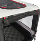 REMORQUE VELO UTILITAIRE MAXI 50Kg (DIMENSIONS L 138 x L 71x H70 cm) AVEC ROUES 16" x 3 FIXATION TIGE DE SELLE - POUR TRANSPORT ANIMAUX - REMORQUE LIVREE AVEC BACHE 3667385008884