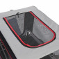 REMORQUE VELO UTILITAIRE MAXI 50Kg (DIMENSIONS L 138 x L 71x H70 cm) AVEC ROUES 16" x 3 FIXATION TIGE DE SELLE - POUR TRANSPORT ANIMAUX - REMORQUE LIVREE AVEC BACHE 3667385008884