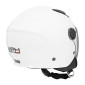 CASQUE ENFANT JET MPH PLAY SIMPLE ECRAN UNI BLANC BRILLANT YM (51 à 52 cm) (ECE 22.06)