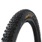 PNEU VTT 27.5 X 2.40 CONTINENTAL TRINOTAL TRAIL GRIP NOIR TUBELESS READY TS (60-584) TERRAIN DUR ET MIXTE COMPATIBLE VAE (EQUIVALENT CROSS KING) 4019238402650