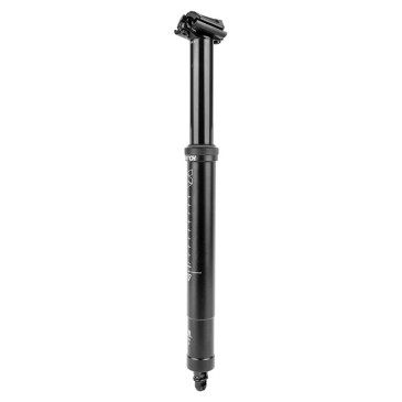 TIGE DE SELLE VTT TELESCOPIQUE SWITCH SWR-180 REGLABLE NOIR DIAM. 31.6 L515mm (REGLAGE PAR CABLE INTERNE DEBATTEMENT 180/155mm) FIXATION CINTRE - CARTOUCHE AIR AVEC PRESSION REGLABLE 8013271371412
