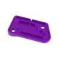 COUVERCLE DE MAITRE CYLINDRE DE FREIN 50 A BOITE VOCA POUR RIEJU 50 RR, MRX, SMX, MRT VIOLET ALUMINIUM CNC -AJP-
