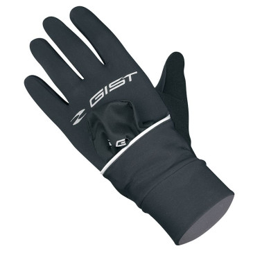 GANTS VELO HIVER LONG GIST AVEC FLAP NEOPRENE NOIR LONG XL (PAIRE SUR CARTE) -5837 8013271203782