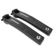 MANIVELLE DROITE + GAUCHE VAE / E-BIKE LONGUEUR 165mm ALU NOIR POUR MOTEUR BAFANG M500, M600 (PAIRE)