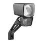 ECLAIRAGE VELO POUR MOYEU DYNAMO AVANT SUR FOURCHE AXA NXT 30 LUX NOIR BOUTON SWITCH ON/OFF - POUR VOIR A 50m ET VISIBLE A 3kms - ECLAIRAGE A L'ARRET 4mn 8713249348612