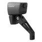 ECLAIRAGE VELO POUR MOYEU DYNAMO AVANT SUR FOURCHE AXA NXT 30 LUX NOIR BOUTON SWITCH ON/OFF - POUR VOIR A 50m ET VISIBLE A 3kms - ECLAIRAGE A L'ARRET 4mn 8713249348612