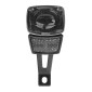 ECLAIRAGE VELO POUR MOYEU DYNAMO AVANT SUR FOURCHE AXA NXT 30 LUX NOIR BOUTON SWITCH ON/OFF - POUR VOIR A 50m ET VISIBLE A 3kms - ECLAIRAGE A L'ARRET 4mn 8713249348612
