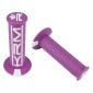 REVETEMENT POIGNEE KRM PRO RIDE SCOOT/50 A BOITE VIOLET/BLANC - CLOSED END (PAIRE) 3760382286092
