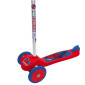 TROTTINETTE ENFANT DISNEY 3 ROUES SPIDERMAN ROUGE PLIABLE ET REGLABLE AVEC FREIN ROUE ARRIERE 5902308595484