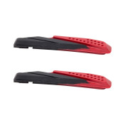 PATIN DE FREIN VTT V-BRAKE ELVEDES 72 mm NOIR/ROUGE (1 PAIRE SUR CARTE) 8716706006506