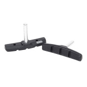 PORTE PATIN FREIN VTT A TIGE SYMETRIC ELVEDES 70mm NOIR (1 PAIRE) 8716706006551