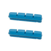 PATIN DE FREIN ROUTE ELVEDES POUR SHIMANO SUR JANTE CARBONE 55 mm BLEU (1 PAIRE) 8716706008746