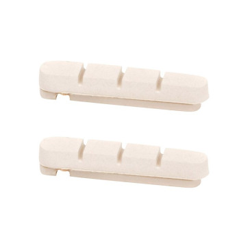 CARTOUCHE DE FREIN ROUTE ELVEDES POUR SHIMANO SUR JANTE ALUMINIUM BLANC 55 mm (1 PAIRE) 8716706015713