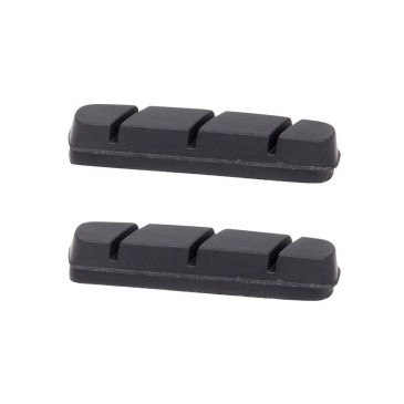 PATIN DE FREIN ROUTE ELVEDES POUR CAMPAGNOLO SUR JANTE ALUMINIUM 55 mm NOIR (1 PAIRE) 8716706008692