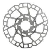 DISQUE DE FREIN ROUTE / VTT 6 TROUS ELVEDES 160 mm ARGENT -EPAISSEUR 1.8 mm- 8716706026818