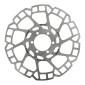 DISQUE DE FREIN ROUTE / VTT 6 TROUS ELVEDES 160 mm ARGENT -EPAISSEUR 1.8 mm- 8716706026818