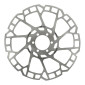 DISQUE DE FREIN VTT 6 TROUS ELVEDES 180 mm ARGENT -EPAISSEUR 1.8 mm- 8716706026825