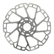 DISQUE DE FREIN VTT 6 TROUS ELVEDES 203 mm ARGENT -EPAISSEUR 1.8 mm- 8716706026832