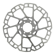 DISQUE DE FREIN VTT 6 TROUS ELVEDES 180 mm ARGENT -EPAISSEUR 2 mm- 8716706026863