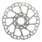 DISQUE DE FREIN VTT 6 TROUS ELVEDES 180 mm ARGENT -EPAISSEUR 2.3 mm- 8716706026900