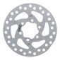 DISQUE DE FREIN BMX 6 TROUS ELVEDES 120 mm ARGENT -EPAISSEUR 1.8 mm- INCLUS VIS 8716706019926