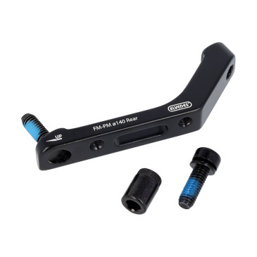 ADAPTATEUR FREIN A DISQUE ROUTE ARRIERE ELVEDES DISQUE 140 mm ETRIER POST-MOUNT SUR CADRE FLATMOUNT 8716706022384