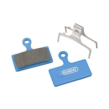 PLAQUETTE DE FREIN VTT SHIMANO XT M8000/M785 - XTR M9000/M985 SLX M7000/M666/M675 (ELVEDES SOFT ORGANIC) (PAIRE SUR CARTE) 8716706010497