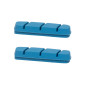 PATIN DE FREIN ROUTE ELVEDES POUR CAMPAGNOLO SUR JANTE CARBONE 55 mm BLEU (1 PAIRE) 8716706008739