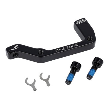 ADAPTATEUR FREIN A DISQUE VTT ARRIERE ELVEDES DISQUE 180 mm ETRIER POST-MOUNT SUR CADRE INTERNATIONAL 8716706015522