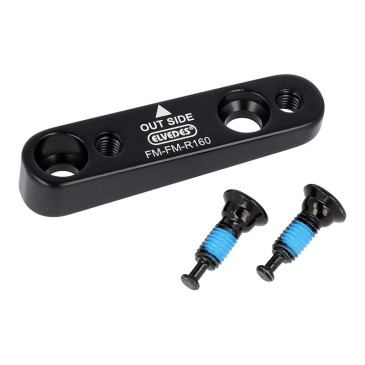 ADAPTATEUR FREIN A DISQUE ROUTE ARRIERE ELVEDES DISQUE 160mm ETRIER FLATMOUNT SUR CADRE FLATMOUNT 8716706017663