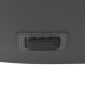 SACOCHE ARRIERE LATERALE SAC A DOS VELO NEWTON A LED ROUGE 22L NOIR POCHETTE ZIP INTERIEURE AMOVIBLE (VENDU A L'UNITE) - FIXATION CROCHETS SUR PORTE BAGAGE (INCLUS CABLE USB-C) 3700948311554
