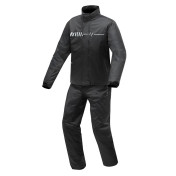 VETEMENT DE PLUIE TUCANO SET HYDROSCUD NANO RAIN EXTRA NOIR XXL (2XL) (PACK VESTE+PANTALON) (HOMOLOGUE EN 14360:2004) 8026492201024