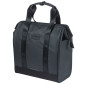SACOCHE ARRIERE VELO LATERALE BASIL GRAND TARPAULIN SHOPPER NOIR DROIT/GAUCHE WATERPROOF 23L FIXATION MIK HOOKS (34x19x35cm) 8715019182556