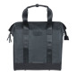 SACOCHE ARRIERE VELO LATERALE BASIL GRAND TARPAULIN SHOPPER NOIR DROIT/GAUCHE WATERPROOF 23L (34x19x35cm) 8715019182556