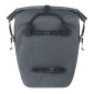 SACOCHE ARRIERE VELO LATERALE BASIL NAVIGATOR STORM CYCLOTOURISTE WATERPROOF 25-31L NOIR FIXATION MIK HOOKS SUR PORTE BAGAGE (41x15x27cm) AVEC POIGNEE ET BANDOUILLERE FERMETURE ENROULEMENT 8715019182679