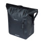 SACOCHE ARRIERE VELO LATERALE BASIL RIVO WATERPROOF 12-15L NOIR FIXATION MIK HOOKS SUR PORTE BAGAGE (38x14x25cm) AVEC POIGNEE ET BANDOUILLERE FERMETURE ENROULEMENT 8715019185250 SACOCHE ARRIERE VELO LATERALE BASIL RIVO WATERPROOF 12-15L NOIR FIXATION MIK HOOKS SUR PORTE BAGAGE (38x14x25cm) AVEC POIGNEE ET BANDOUILLERE FERMETURE ENROULEMENT 8715019185250