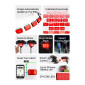 ECLAIRAGE VELO USB ARRIERE LED iGPSPORT ET6 - CONNEXION DIRECTE AU (VISIBLE A KM) AUTONOMIE HEURES AVEC CAPTEUR DE FREINAGE 6970817352729
