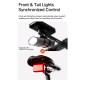 ECLAIRAGE VELO USB ARRIERE LED iGPSPORT ET6 - CONNEXION DIRECTE AU (VISIBLE A KM) AUTONOMIE HEURES AVEC CAPTEUR DE FREINAGE 6970817352729