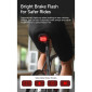 ECLAIRAGE VELO USB ARRIERE LED iGPSPORT ET6 - CONNEXION DIRECTE AU (VISIBLE A KM) AUTONOMIE HEURES AVEC CAPTEUR DE FREINAGE 6970817352729