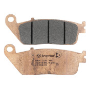 PLAQUETTE DE FREIN BREMBO POUR YAMAHA 125 XMAX 2010>2023 AV, 400 XMAX 2013>2016 AV, 125 X-CITY 2008>2013 AV (SCOOTER METAL FRITTE) -07096XS-