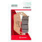 PLAQUETTE DE FREIN BREMBO POUR YAMAHA 125 XMAX 2010>2023 AV, 400 XMAX 2013>2016 AV, 125 X-CITY 2008>2013 AV (SCOOTER METAL FRITTE) -07096XS-