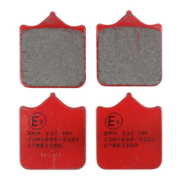 PLAQUETTE DE FREIN BREMBO POUR BENELLI 502 TRK 2018> AV/BMW S 1000 RR 2009>2021 AV/KTM 990 SUPER DUKE R 2009>2013 AV/TRIUMPH 1050 SPEED TRIPLE 2008>2015 AV (ROUTE METAL FRITTE) -07BB33SA- 8020584632659