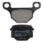 PLAQUETTE DE FREIN BREMBO POUR HONDA 125 CB F 2017>2021 AV (ROUTE CARBONE CERAMIQUE) -07GR09CC- 8020584633021