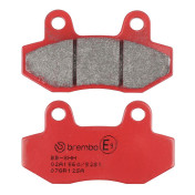 PLAQUETTE DE FREIN BREMBO POUR BRIXTON 125 BX CROMWELL 2015>2023 AV/MASH 125 SEVENTY FIVE 2014>2017 AV, CAFE RACER 2014>2016 AV (ROUTE METAL FRITTE) -07GR12SA- 8020584633069