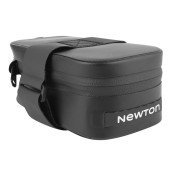SACOCHE DE SELLE VELO NEWTON NOIR ETANCHE FIXATION VELCRO (L 120 x L 65 x h 50mm - 0.35LITRE) CHARGE MAXI 1kgs 3700948311523