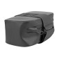 SACOCHE DE SELLE VELO NEWTON NOIR ETANCHE FIXATION VELCRO (L 120 x L 65 x h 50mm - 0.35LITRE) CHARGE MAXI 1kgs 3700948311523
