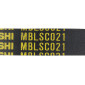 COURROIE SCOOT ADAPTABLE PIAGGIO 50 TYPHOON 1994>1999, NRG 1994>1999, NTT 1995>, FREE 1992>2002 (804 x 17,5 x 8 x 30°) -MITSUBOSHI MBLSC021- 3700948259535